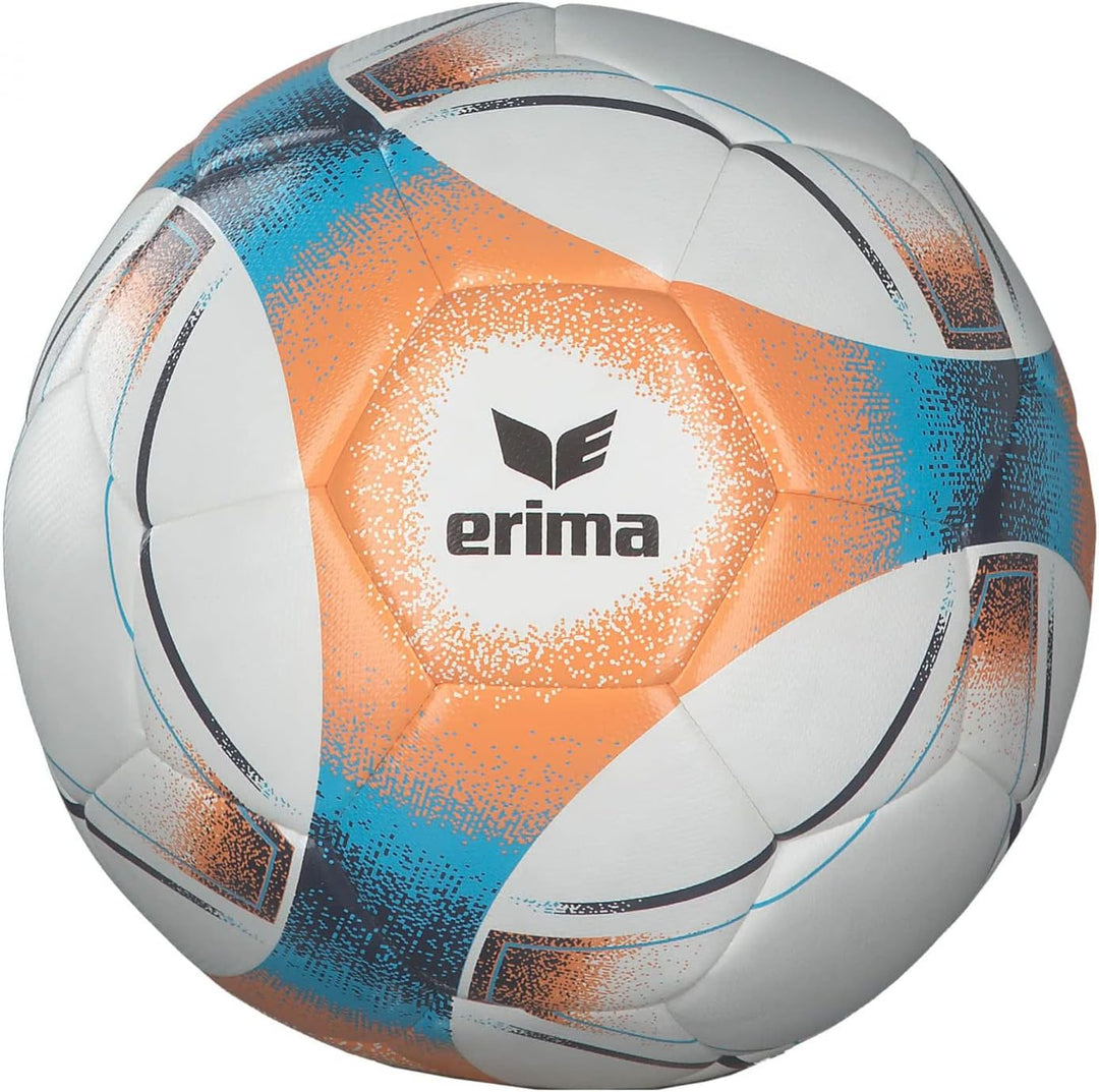 Erima Unisex – Erwachsene Hybrid Training Fussball 5 Orange/Blue, 5 Orange/Blue
