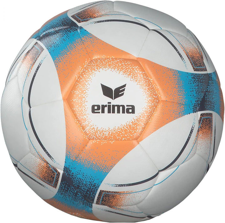 Erima Unisex – Erwachsene Hybrid Training Fussball 5 Orange/Blue, 5 Orange/Blue