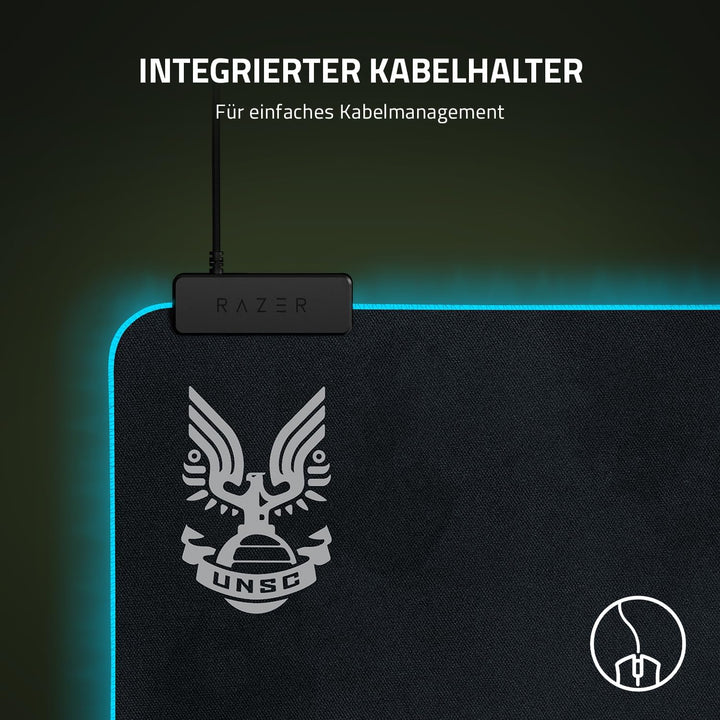 Razer Goliathus Extended Chroma (Halo Infinite Edition) - Extra grosse weiche XXL Gaming Maus-Matte