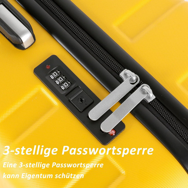 TAN.TOMI Koffer, Hartschalenkoffer, Koffer & Trolleys, Rollkoffer Reisekoffer Handgepäck, Suitcase K