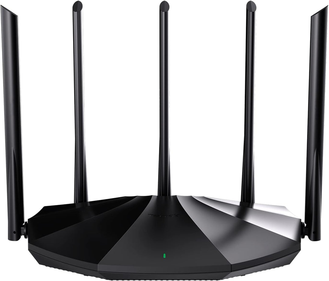 Tenda RX2 Pro Wi-Fi 6 WLAN Router (AX1500 Dualband 5GHz:1201Mbps+2,4 GHz:300Mbps) 4-Gigabit-LAN/WAN-