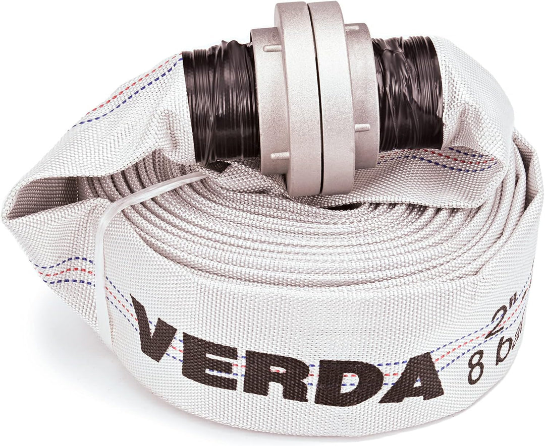 Schlauch 2" mit C Storz Flachschlauch Bauschlauch Feuerwehrschlauch 2'' 20m WZ20