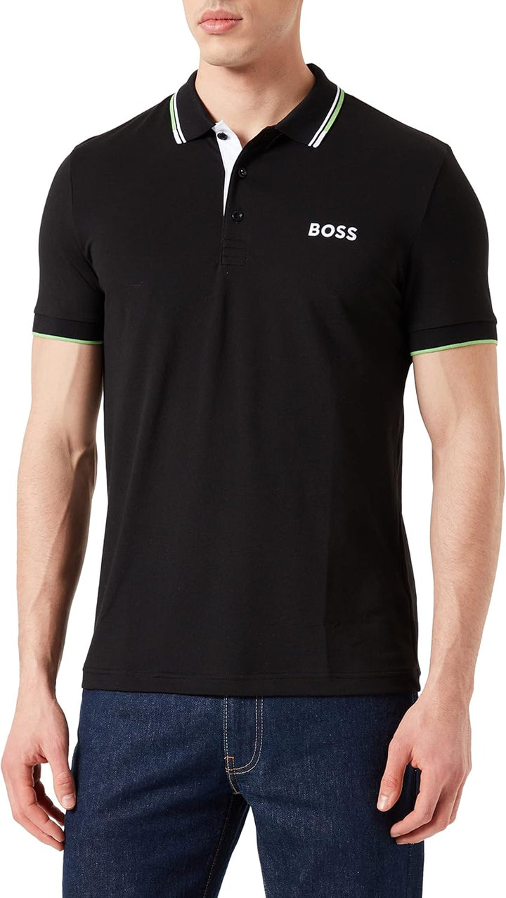 BOSS Herren Poloshirt S New - Black001, S New - Black001