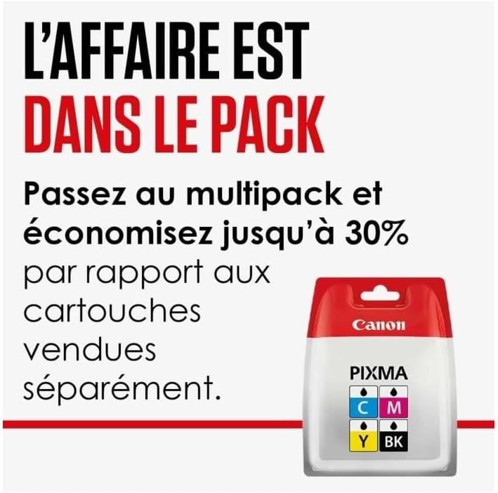 Canon PGI-550 / CLI-551 PGBK/C/M/Y/BK/GY Druckertinte - Multipack mit 6 Tinten für PIXMA Tintenstrah