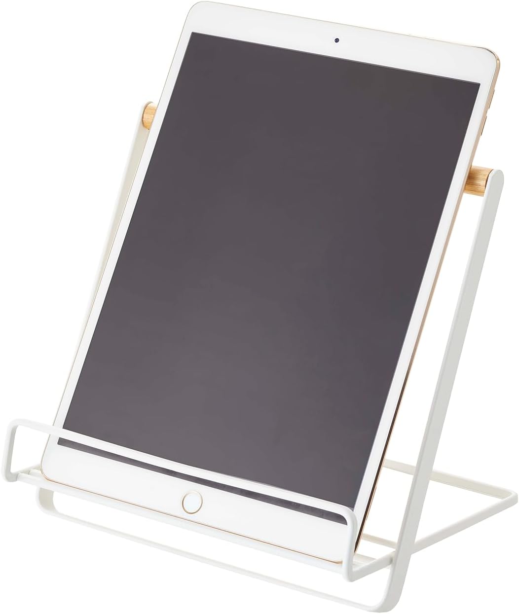 YAMAZAKI 2737 Tablet Kochbuchständer, Stahl, Weiss