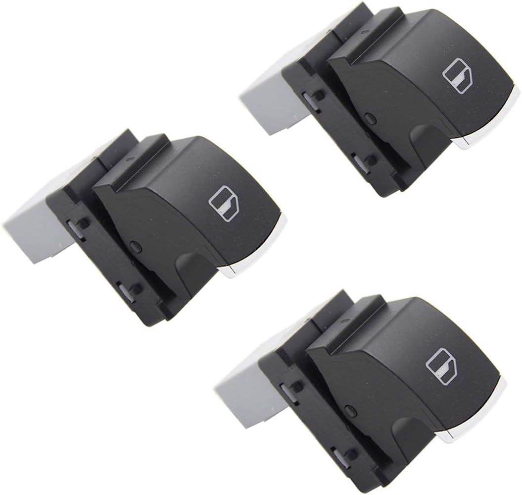 HZTWFC Fensterspiegel-Scheinwerferschalter Neu OEM # 5ND959565B 5ND959857 5ND959855 5ND941431A für V