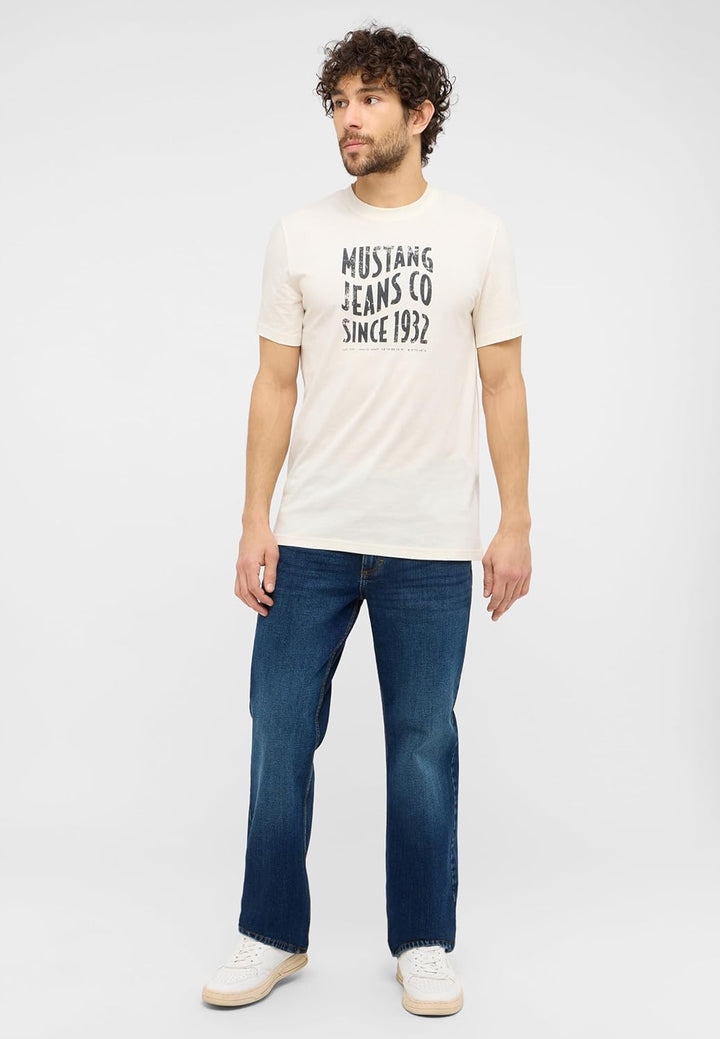 MUSTANG Jeans Herren Stretch Big Sur Regular Fit Jeanshose Hose Denim Blau Schwarz 30 31 32 33 34 36