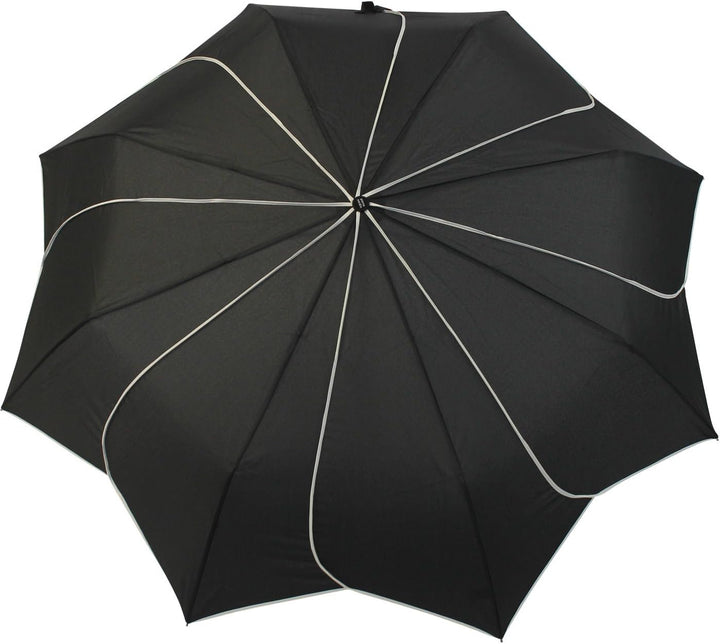 Damen Taschenschirm Pierre Cardin Auf-Zu-Automatik - Sunflower - schwarz, Schwarz