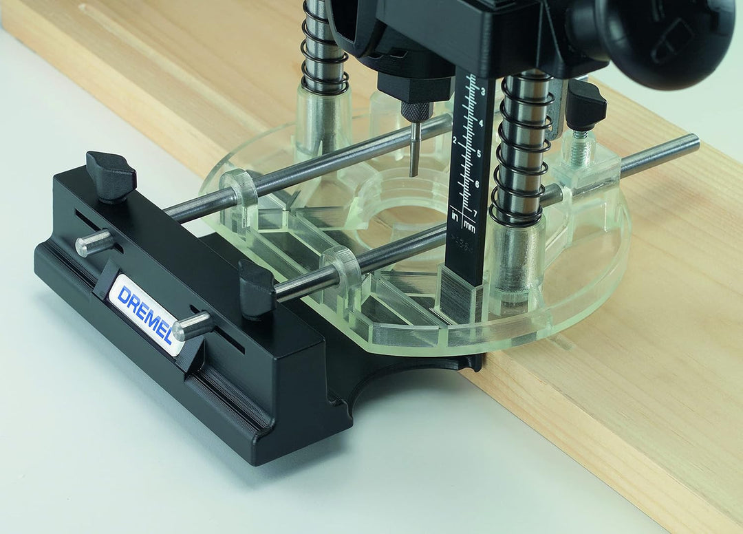 Dremel 335 Oberfräsen Aufsatz - Mini Bohrmaschine zum Fräsen