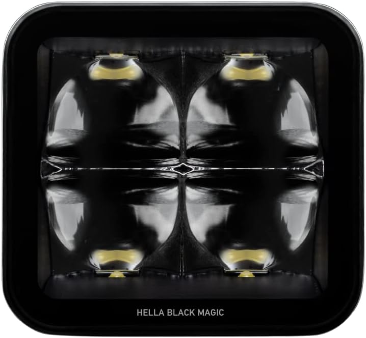 HELLA LED Scheinwerfer Black Magic Cube 3.2" - 12/24V - 3000lm quadratisch Zusatzscheinwerfer - Anba