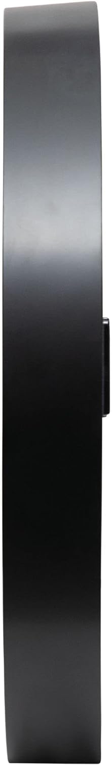 Maul Wanduhr MAULjump Ø 30,5 cm | stilvolle Funkuhr mit Mineralglas | automatische Zeiteinstellung |