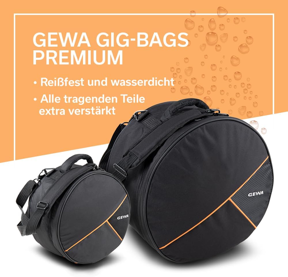 GEWA Premium Cajon Bag with Rucksack Straps Cajon mit Rucksackgurten, Cajon mit Rucksackgurten