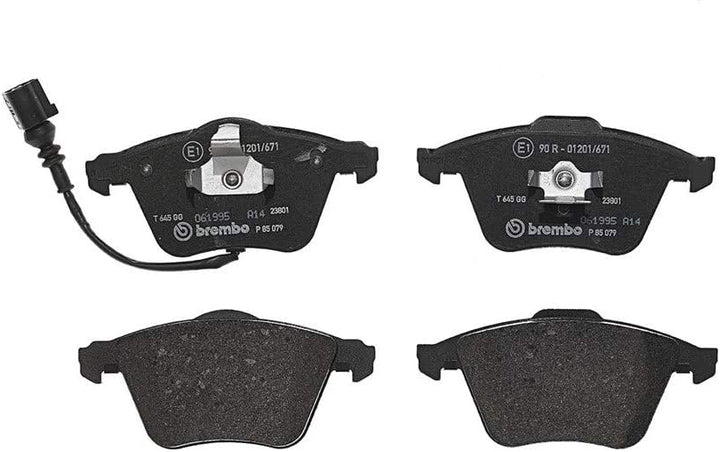 Brembo P 85 079 Bremsbelagsatz, Scheibenbremse - (4-teilig)
