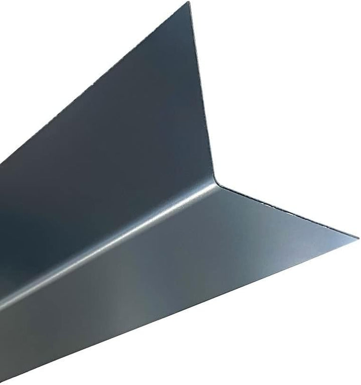 Winkelleiste Anthrazit, 2000mm Alu Kantenschutz Anthrazitgrau, 100x75 mm Schenkelinnenmass aus Alu R