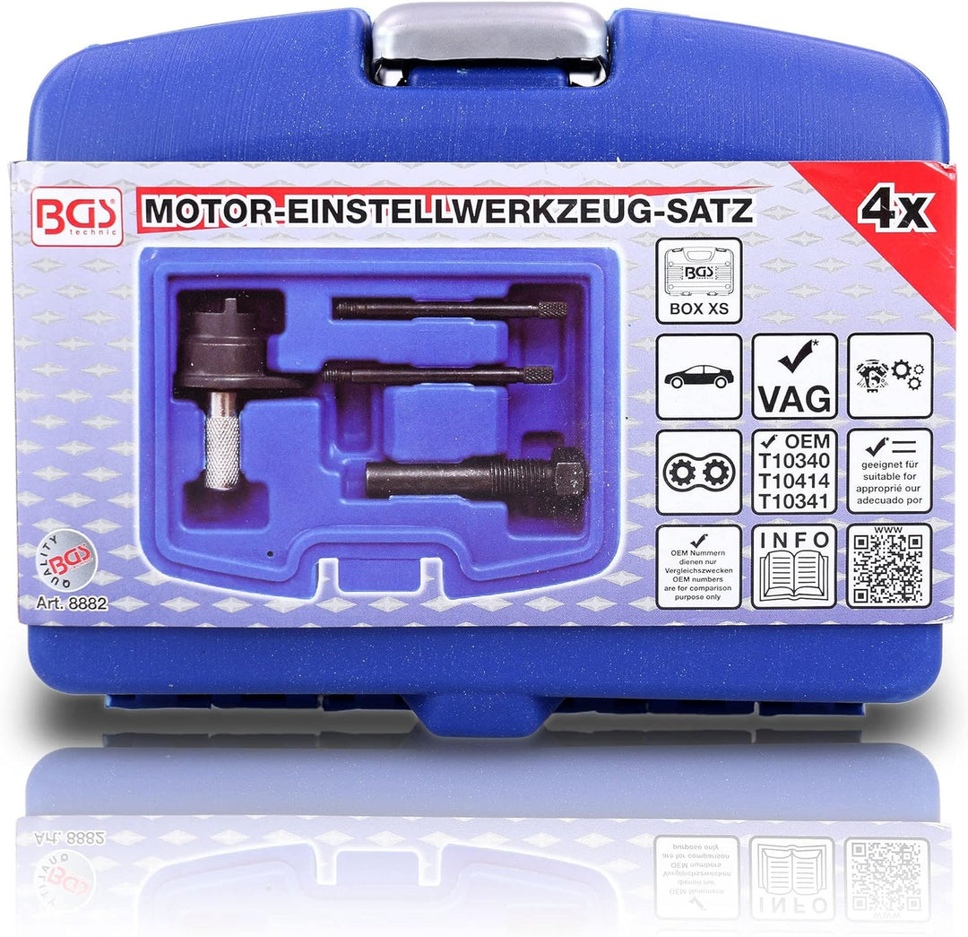 BGS 8882 | Motor-Einstellwerkzeug-Satz | für VAG 1.2 TSI, TFSI | 4-tlg.