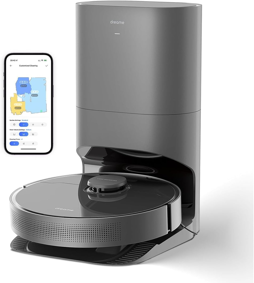 Dreame D10s Plus Staubsauger- und Wischroboter mit DualBoost 1.0 Auto-Entleerung, KI-Aktion, LDS-Nav