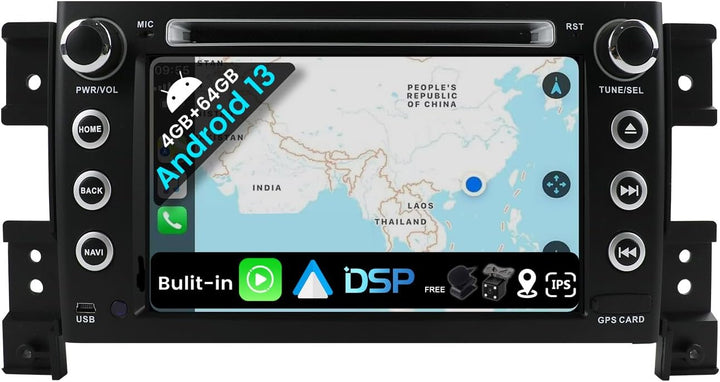 JOYX Android 12 Autoradio Passt für Ford C-Max/Focus/Galaxy/S-Max/Transit/Mondeo - 2 Din - Kamera +