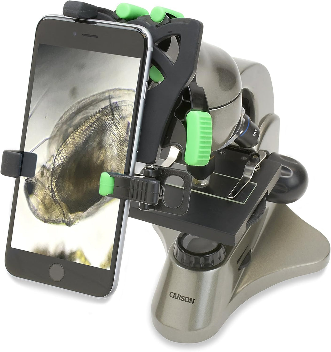 Carson HookUpz 2.0 Smartphone-Adapter für Ferngläser, Teleskope, Mikroskope, Monokulare, Spektive un