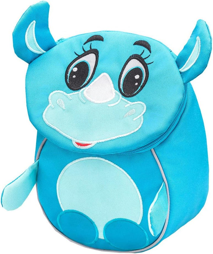 Belmil Kindergartenrucksack mit Brustgurt und Namensschild für 1-3 Jährige/Jungen - Mädchen / 4 L/Gr