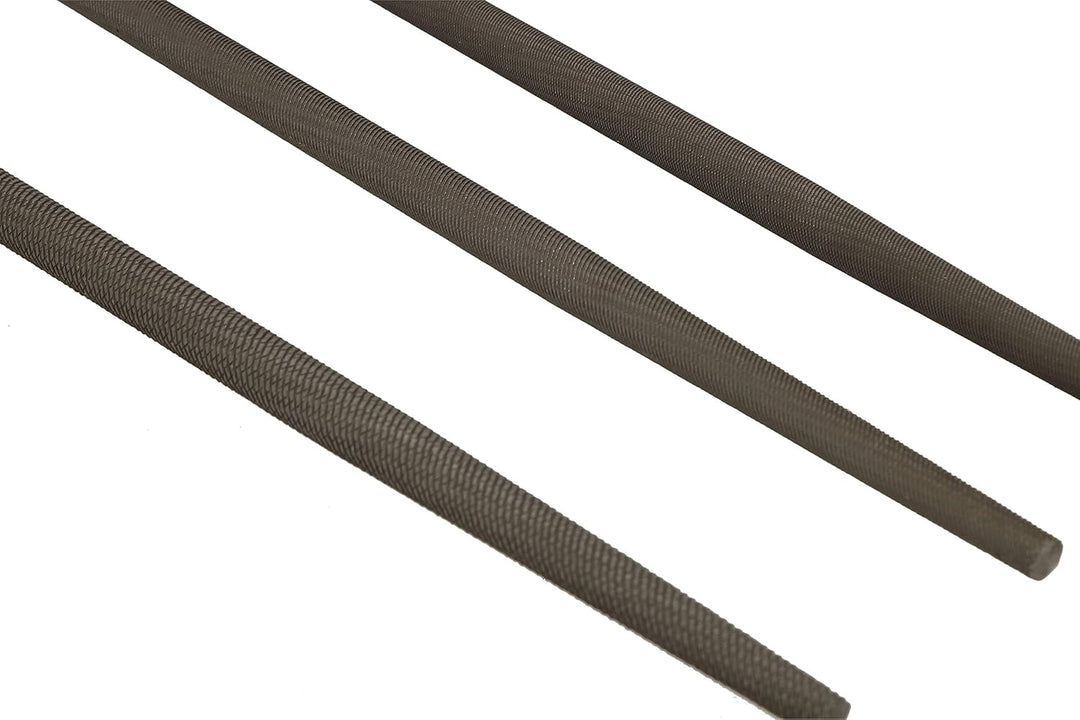 KOTARBAU® Werkstattfeile Rund Länge: 300 mm Hieb 1 (Grob) Handfeile Rundfeile Metallfeile für grobe