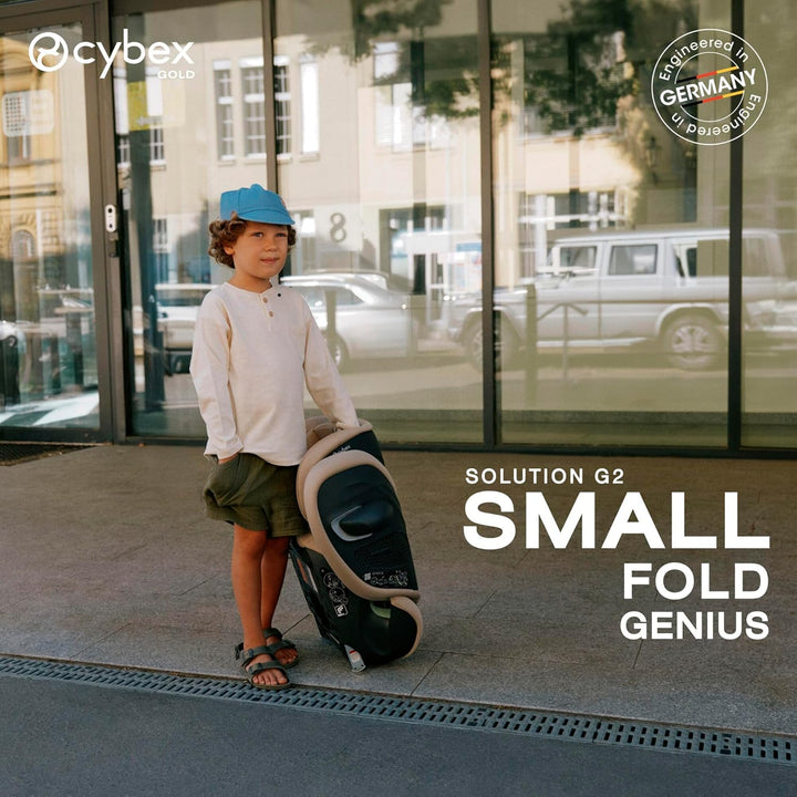 CYBEX Gold Kinder-Autositz Solution G2 Comfort, Ab ca. 3 bis 12 Jahre (100 - 150 cm), Max. 50 kg, Fü