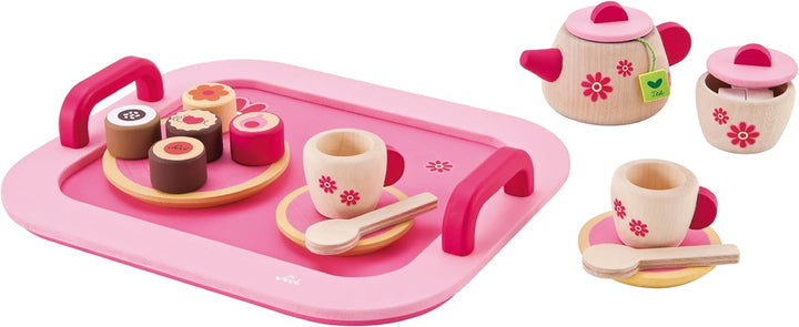 SEVI 82314 Italy Teetablett, Mehrfarbig, S Teeservice, Teeservice