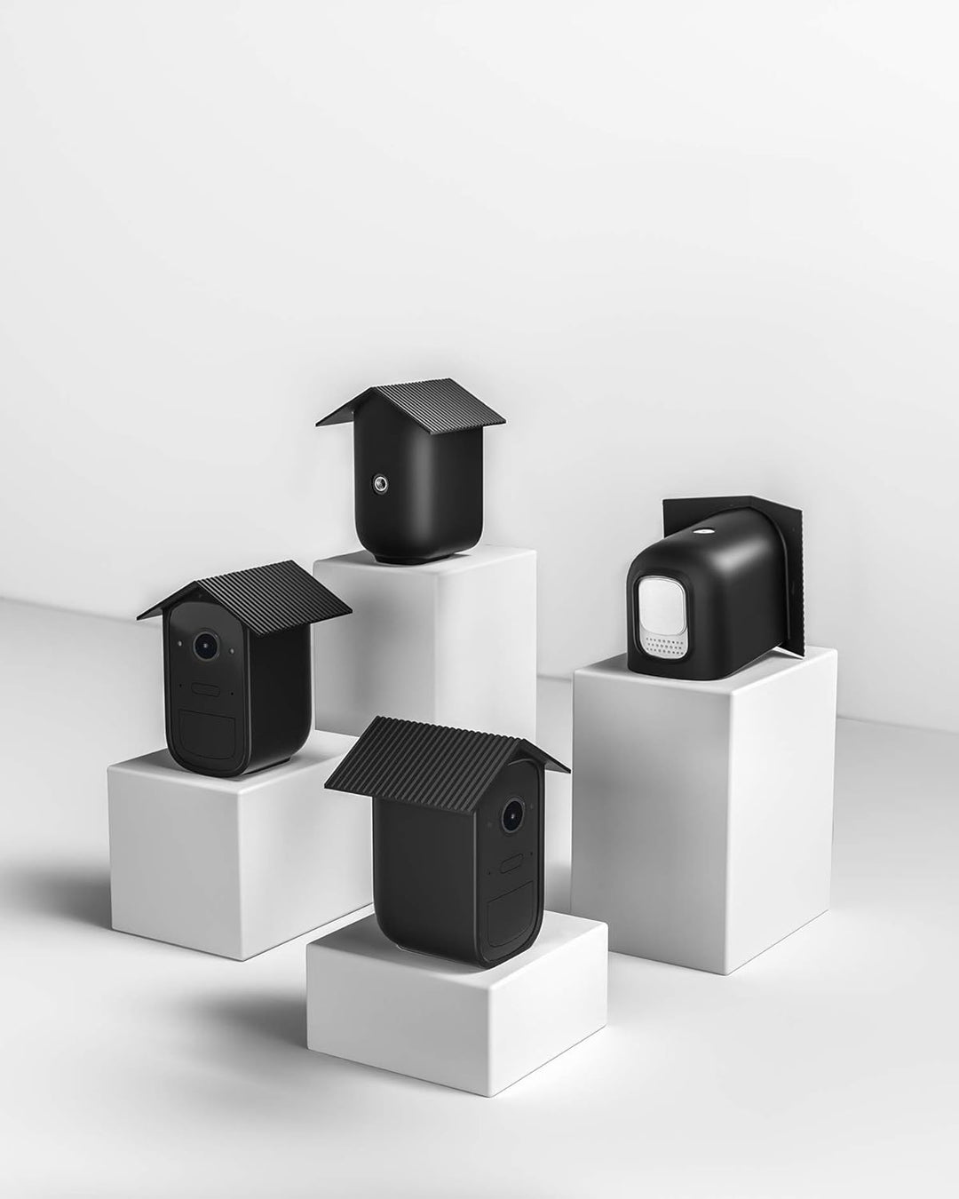 HOLACA 2 Stück Silikonhülle Kompatibel mit eufyCam 2C eufyCam 2C Pro Home Security Camera System - W