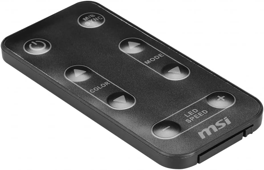 MSI MAX F12A-3H 120 mm Gehäuse Lüfter (3 x 120 mm Lüfter, LED-Steuerung, Fernbedienung, 3er Pack, sc