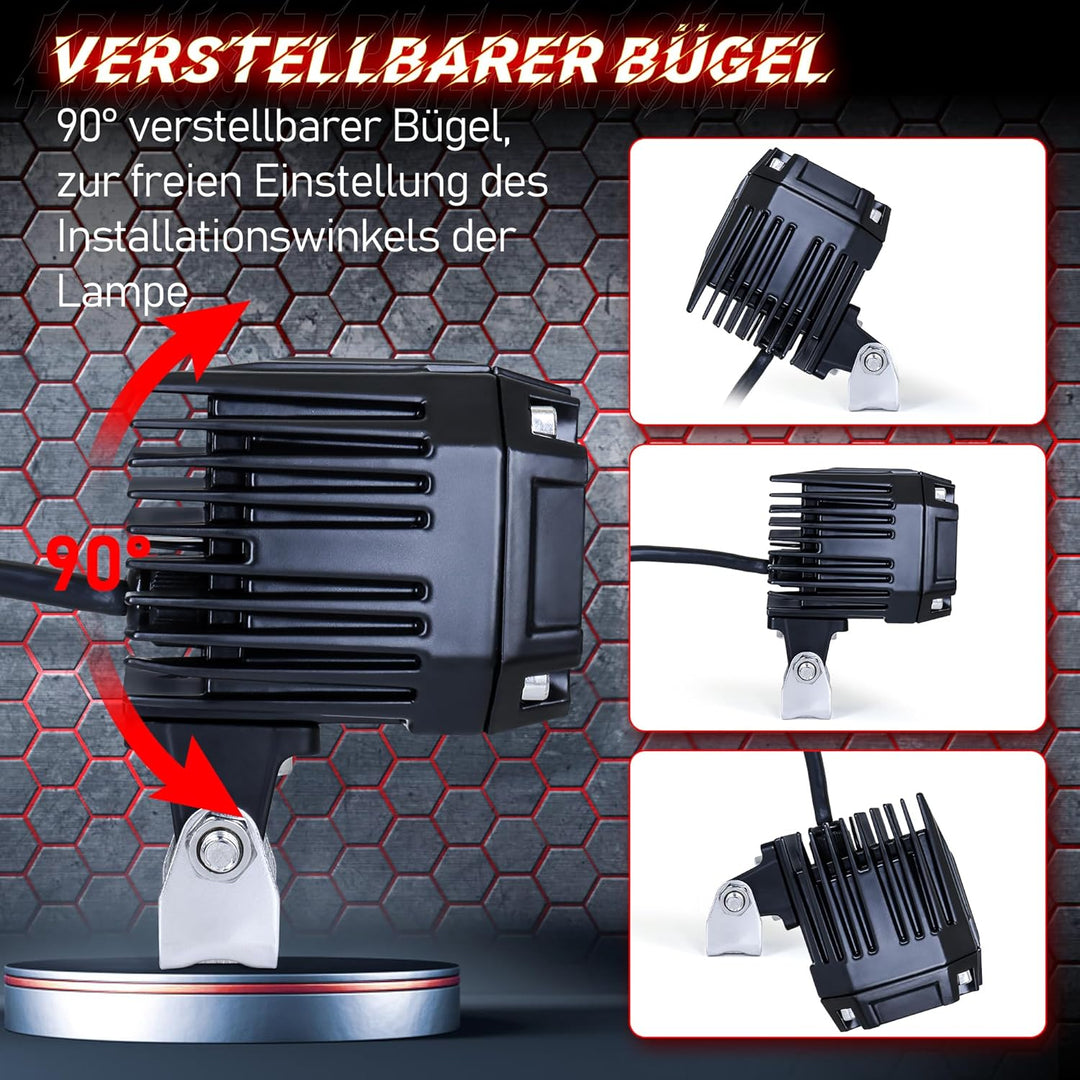 LED Gabelstapler Lichter rote LED gerade Linie Gabelstapler Sicherheitslicht 10W DC 10-80V Lagerhaus