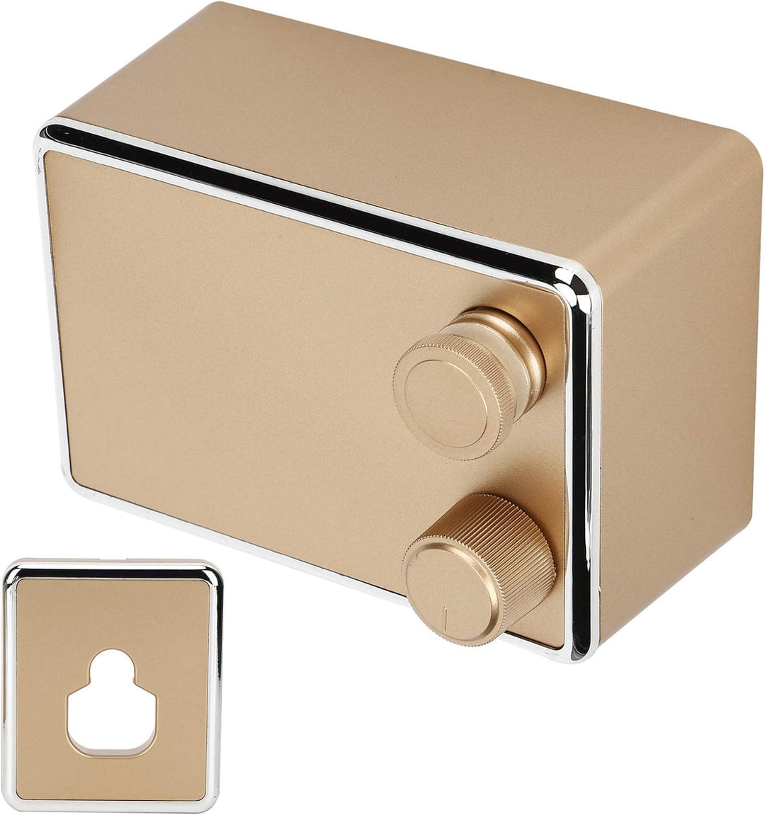 Einziehbare Wäscheleine An der Wand montierte Wäscheleine aus rostfreiem Stahl Wäscheleine(Gold), Go