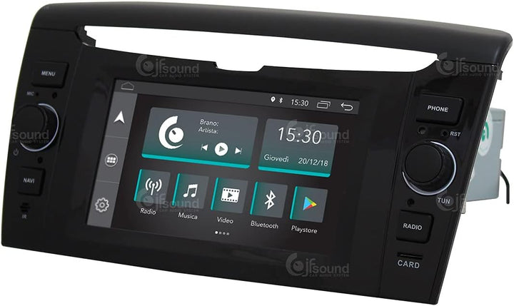 Costum fit Autoradio für Lancia Ypsilon Android GPS Bluetooth WiFi Dab USB Full HD Touchscreen Displ