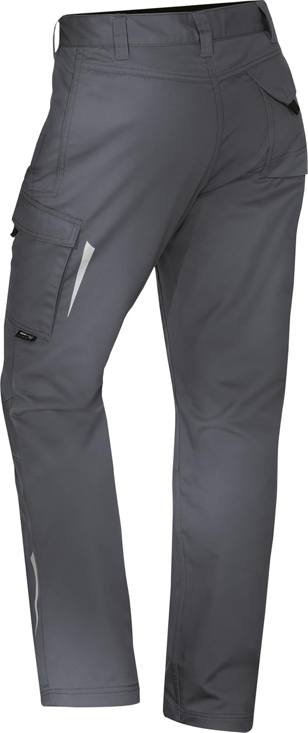 Uvex syneXXo Light Männer Arbeitshose, Lange Bundhose für die Arbeit 56 Grau, 56 Grau