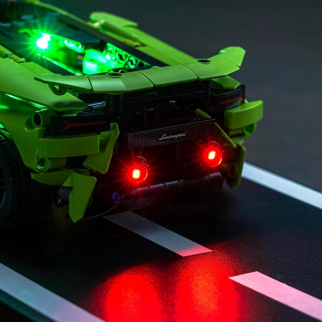 Licht Set für Lego Lamborghini Huracán Tecnica, Led Beleuchtungs Set für Lego 42161 Technic Lamborgh