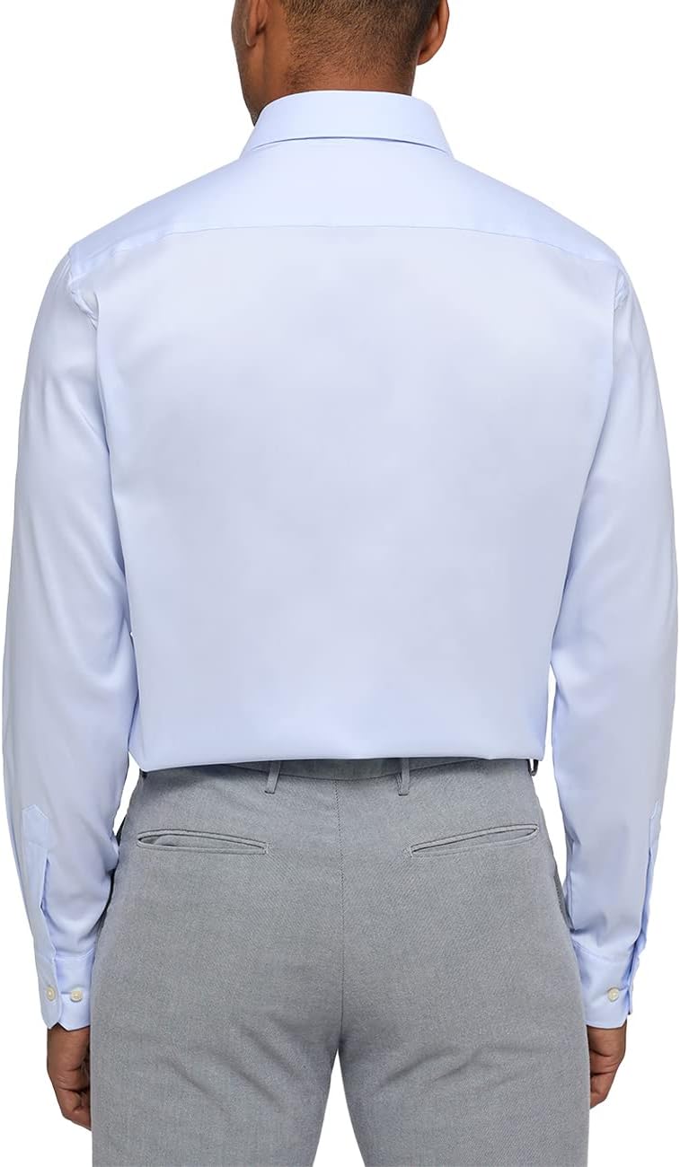 eterna Modern Fit Hemd Performence Langarm New Kent Stretch weiss 45 Aqua, 45 Aqua