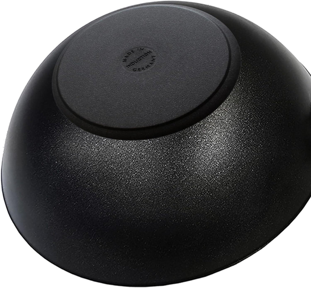 Eurolux Wok Induktion Ø 30 cm - grosse leichte induktionsgeeignete Guss-Wok-Pfanne antihaftbeschicht