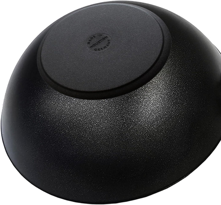 Eurolux Wok Induktion Ø 30 cm - grosse leichte induktionsgeeignete Guss-Wok-Pfanne antihaftbeschicht