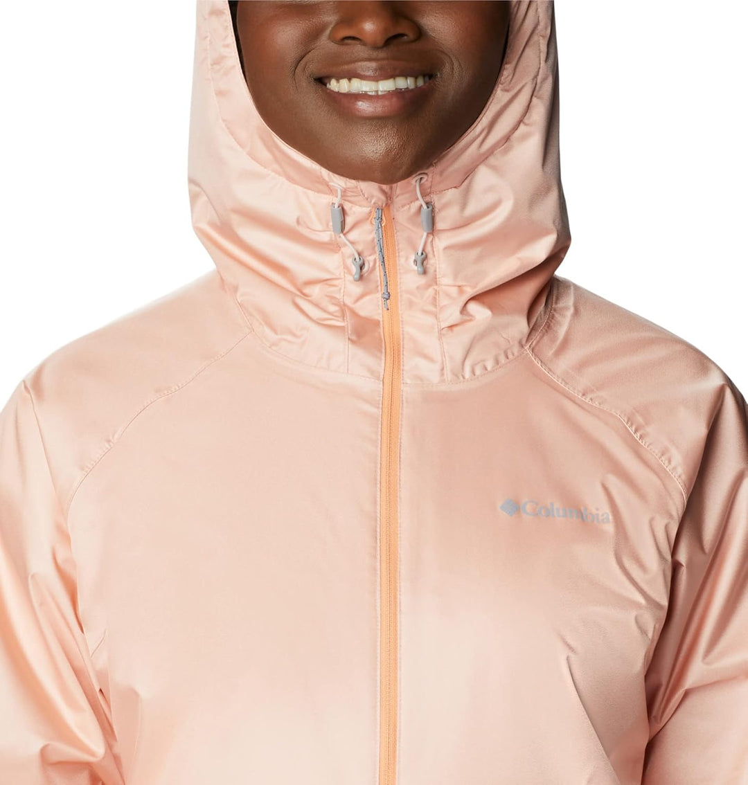 Columbia Regenjacke Damen, Ulica XS Peach Blossom Sheen, XS Peach Blossom Sheen