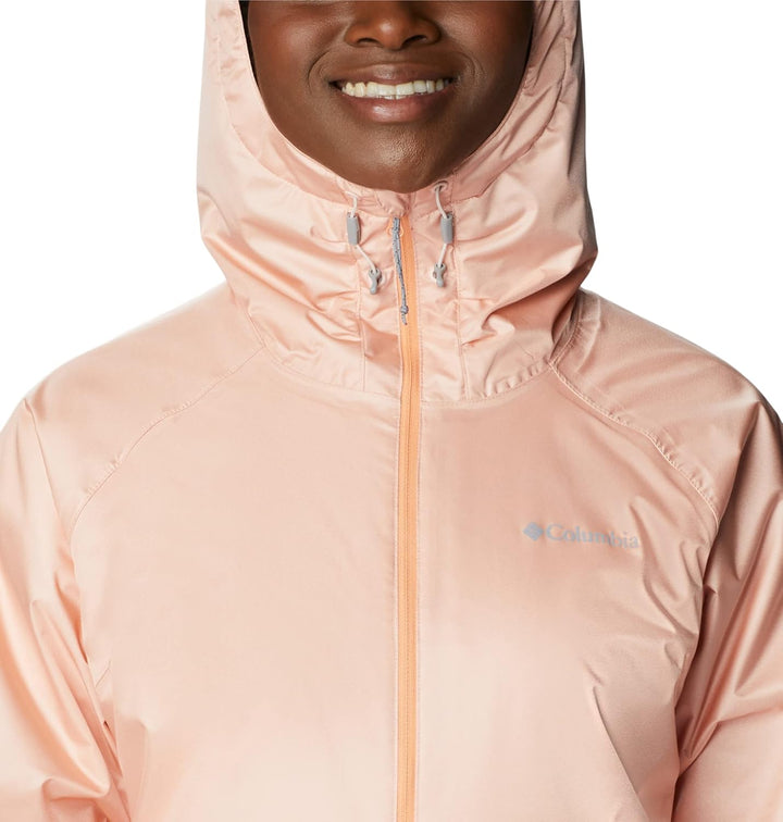 Columbia Regenjacke Damen, Ulica XS Peach Blossom Sheen, XS Peach Blossom Sheen