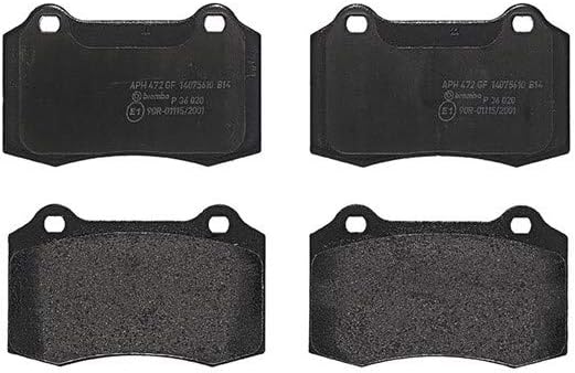 Brembo P 36 020 Bremsbelagsatz, Scheibenbremse - (4-teilig)