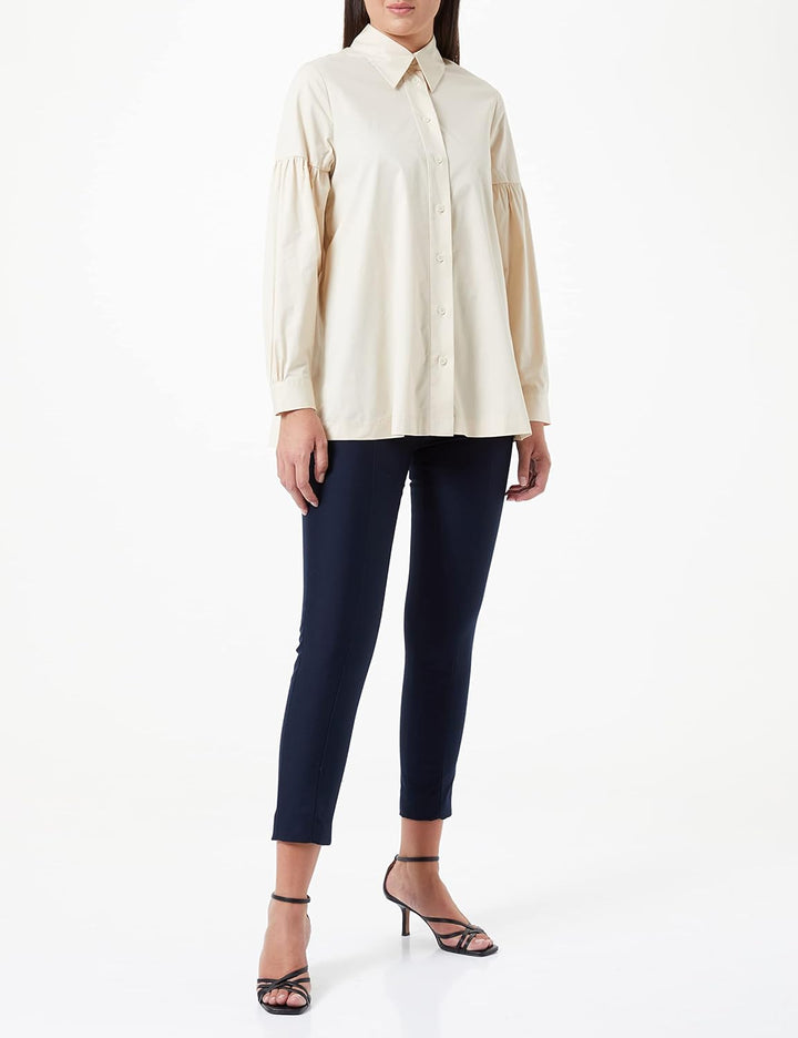 Seidensticker Damen Bluse - Fashion Bluse - Regular Fit - tailliert- Stretch - Hemd Blusen Kragen -