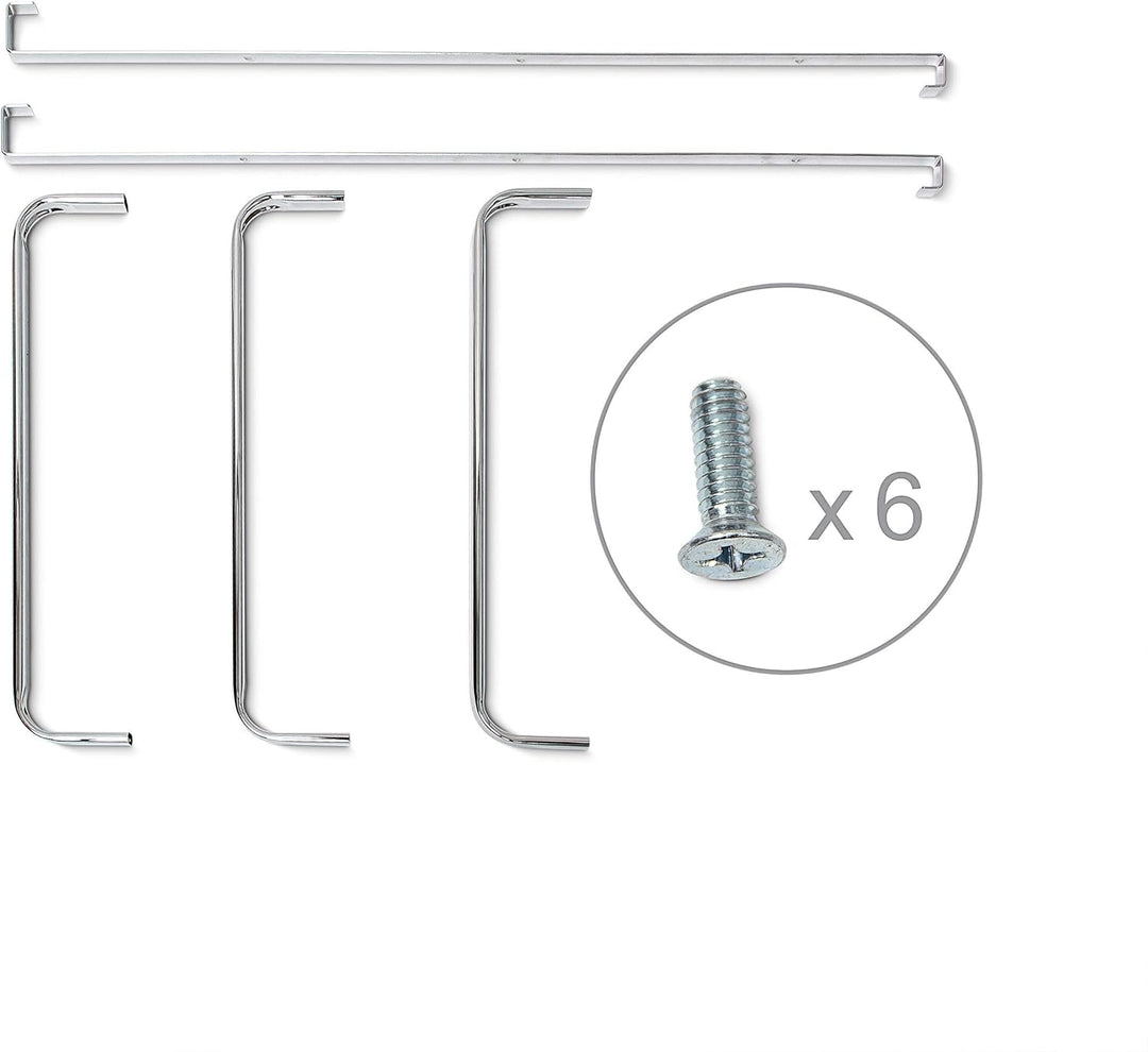 Relaxdays Handtuchhalter mit 3 Handtuchstangen HxBxT: 85 x 54 x 11,5 cm Badetuchhalter für alle gebr