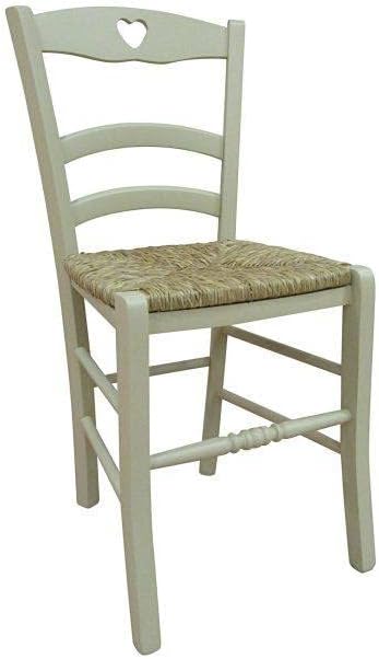 Dmora Set aus 2 klassischen Holzstühlen, für Esszimmer, Küche oder Wohnzimmer, Made in Italy, cm 45x