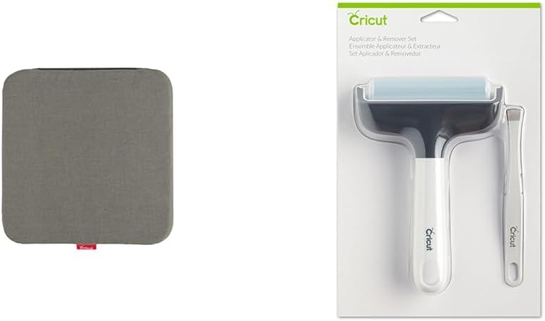 Cricut 2006053 EasyPress-Schneidematte, x 30,5 cm (12" x 12"), Grau, 30,5, PC2006053, 30,5 x 30,5 cm