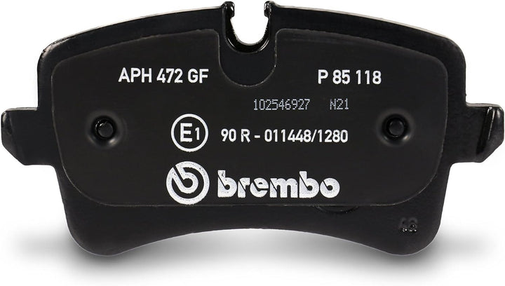 Brembo P85118 Hintere Bremsbeläge, Anzahl 4