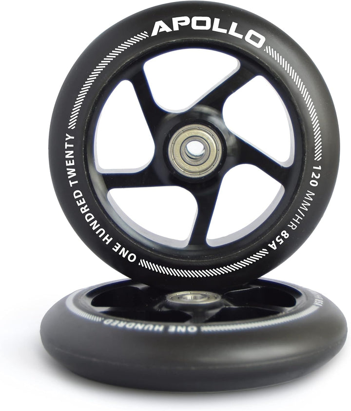 Apollo Stunt Scooter Ersatzräderset Pro Wheels - ABEC9 Kugellager, Roller Rad Ersatz-Räder passend S