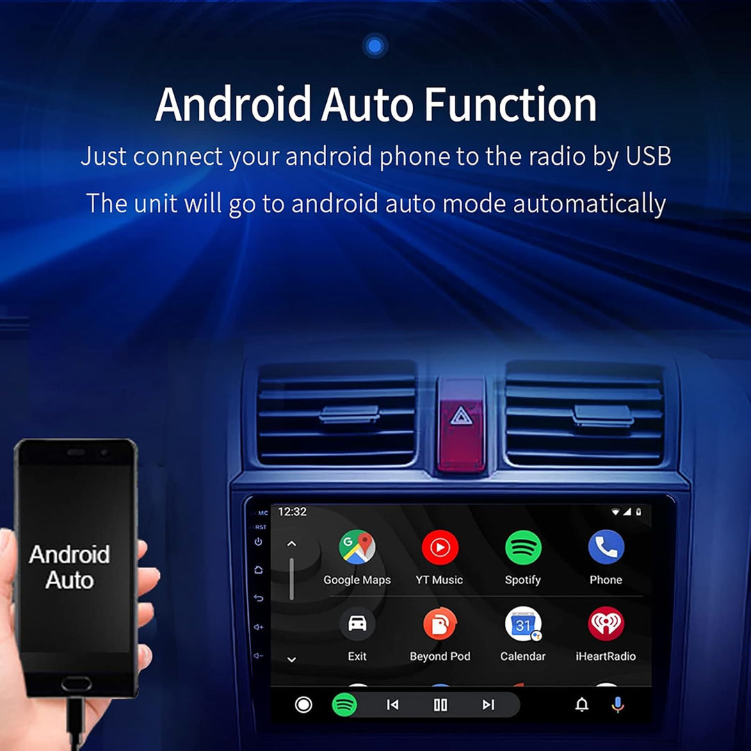 LEXXSON Android 10.1 Autoradio für Honda CRV 2007-2011 | 9 Zoll IPS Touchscreen High Definition Auto