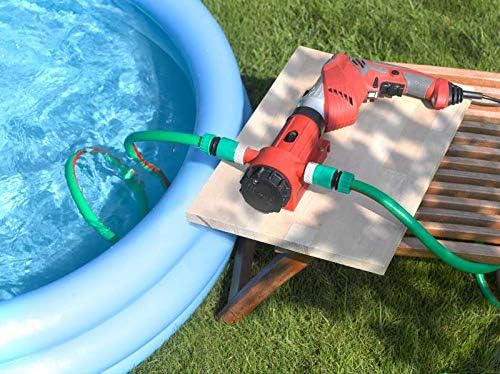 kwb Compacta Pumpe P57 Bohrmaschinen-Pumpe 3000 l/h, selbstansaugend m. Ansaug-Filter, Gewinde-Ansch