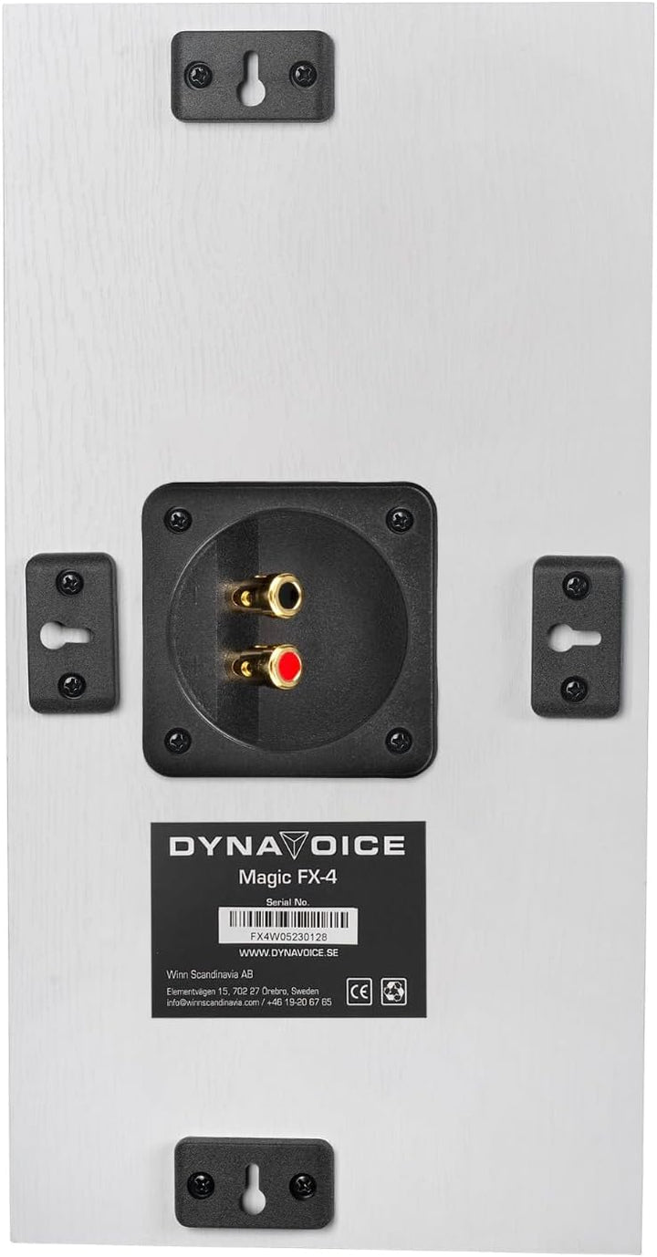 DYNAVOICE - Paar 2-Wege-Lautsprechere. Ideal für Dolby Atmos. Ref. Magic FX-4. Weiss