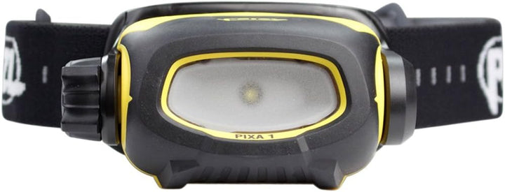 PETZL E78AHB PIXA 1 Scheinwerfer, schwarz/gelb, Einheitsgrösse