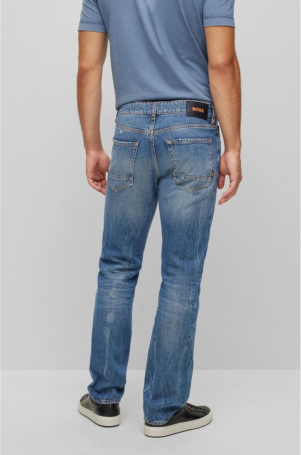 BOSS Herren Maine Bc-l-b Jeans_Trousers 30W / 32L Blau, 30W / 32L Blau